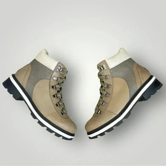 SOREL LENNOX HIKER STKD WATERPROOF BOOT Sz 9 - Picture 4 of 14